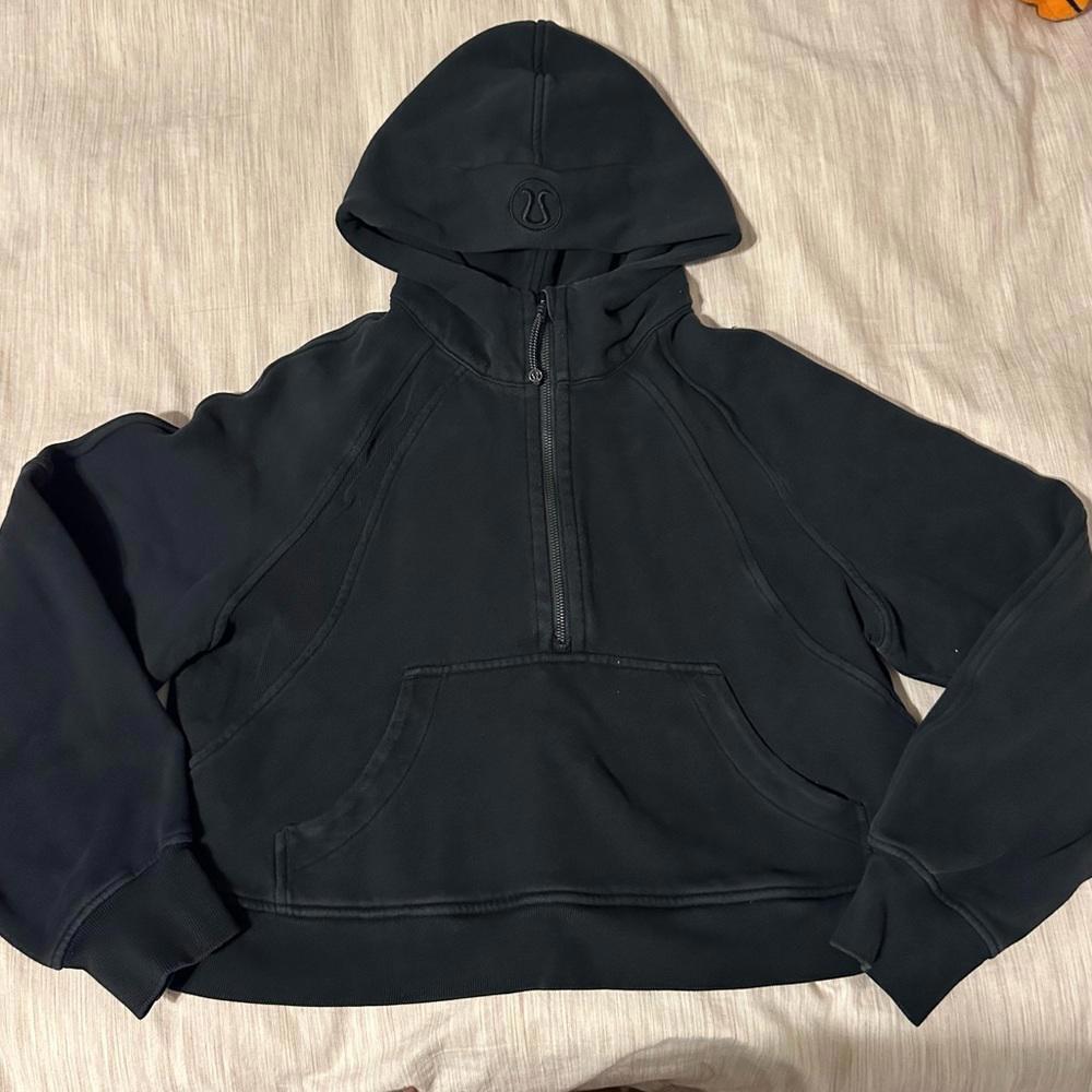 Lululemon Athletica Scuba Oversized Half-Zip Fleece Hoodie